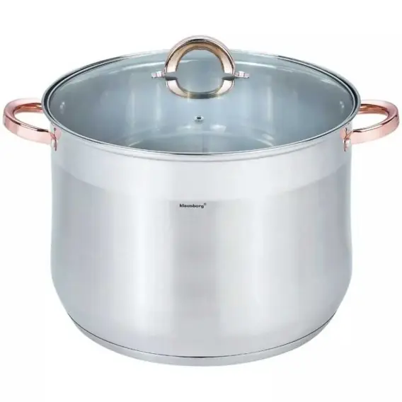 Klausberg Garnek Gastro Z Pokrywą 32cm 18,7l Kb-7797... Lumarko Do wyczerpania zapasów